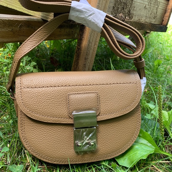 SOLD⛔️Authentic PHILLIP LIM Pebbled leather saddle flap Crossbody - Picture 2 of 15